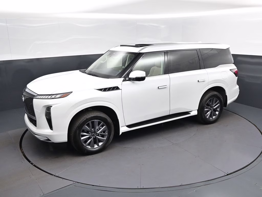 2026 White INFINITI QX80 PURE RWD SUV