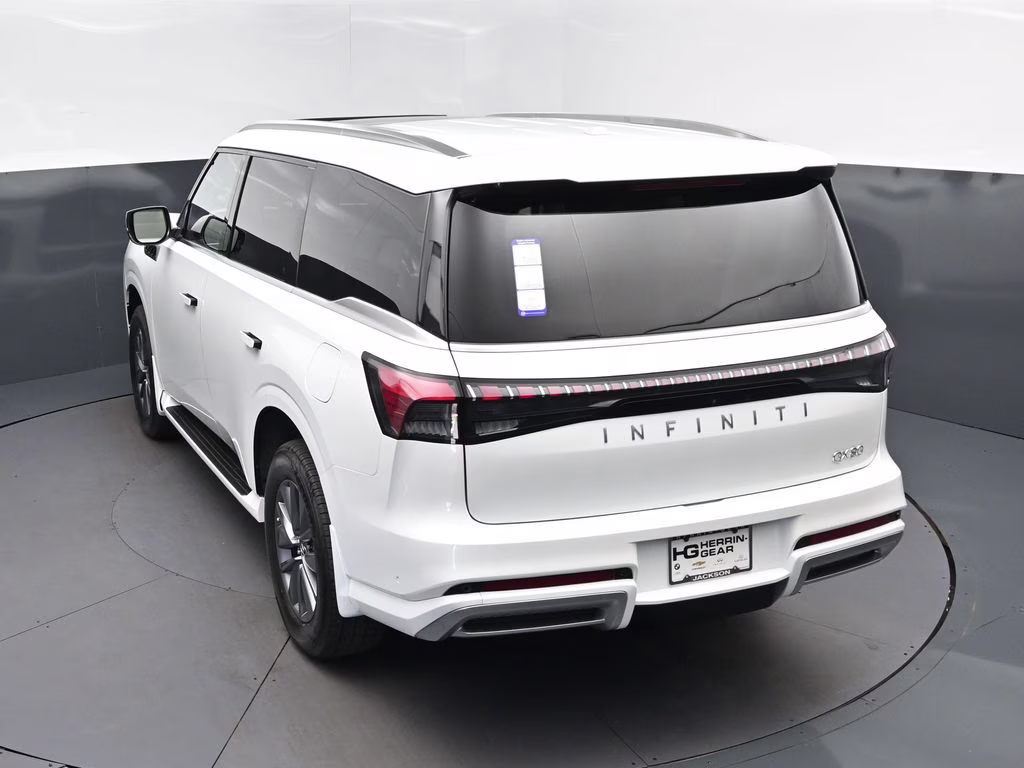 2026 White INFINITI QX80 PURE RWD SUV
