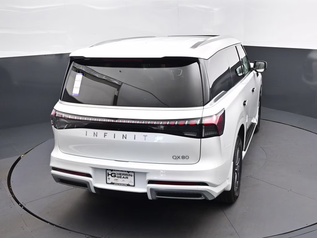 2026 White INFINITI QX80 PURE RWD SUV