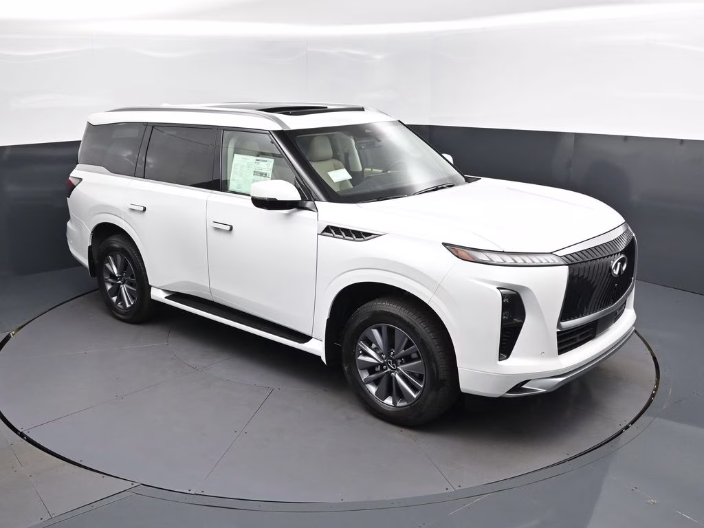 2026 White INFINITI QX80 PURE RWD SUV