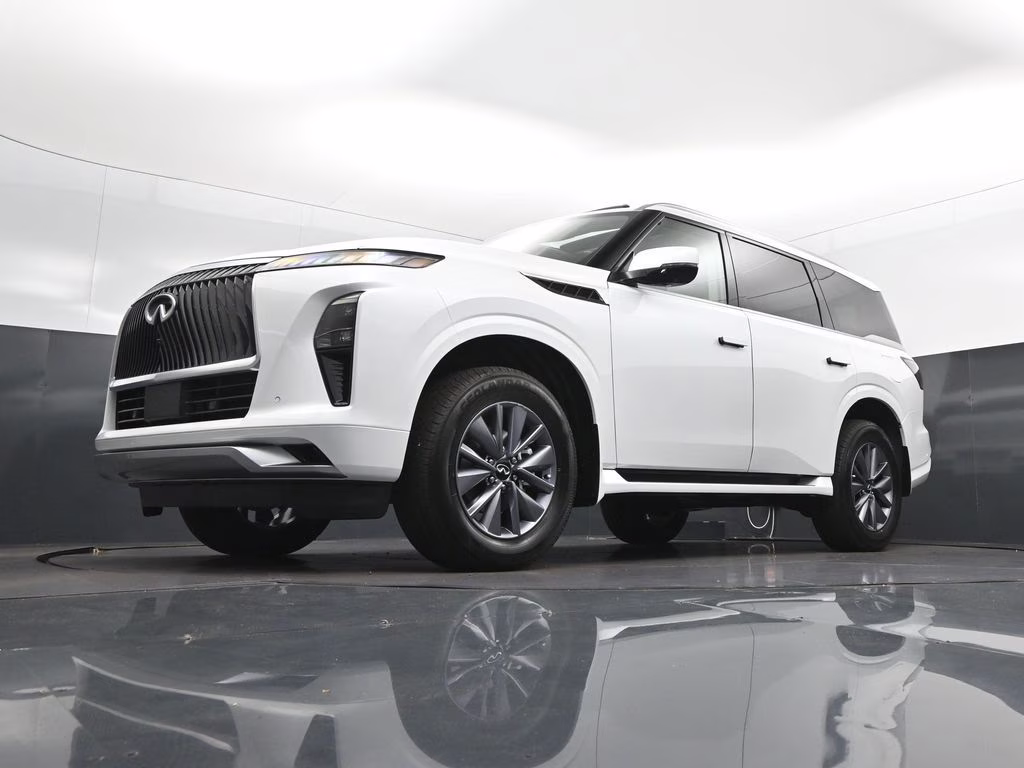 2026 White INFINITI QX80 PURE RWD SUV