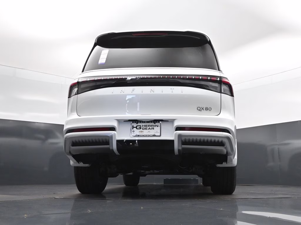 2026 White INFINITI QX80 PURE RWD SUV