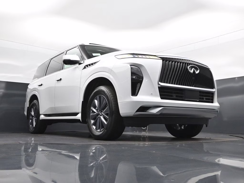 2026 White INFINITI QX80 PURE RWD SUV
