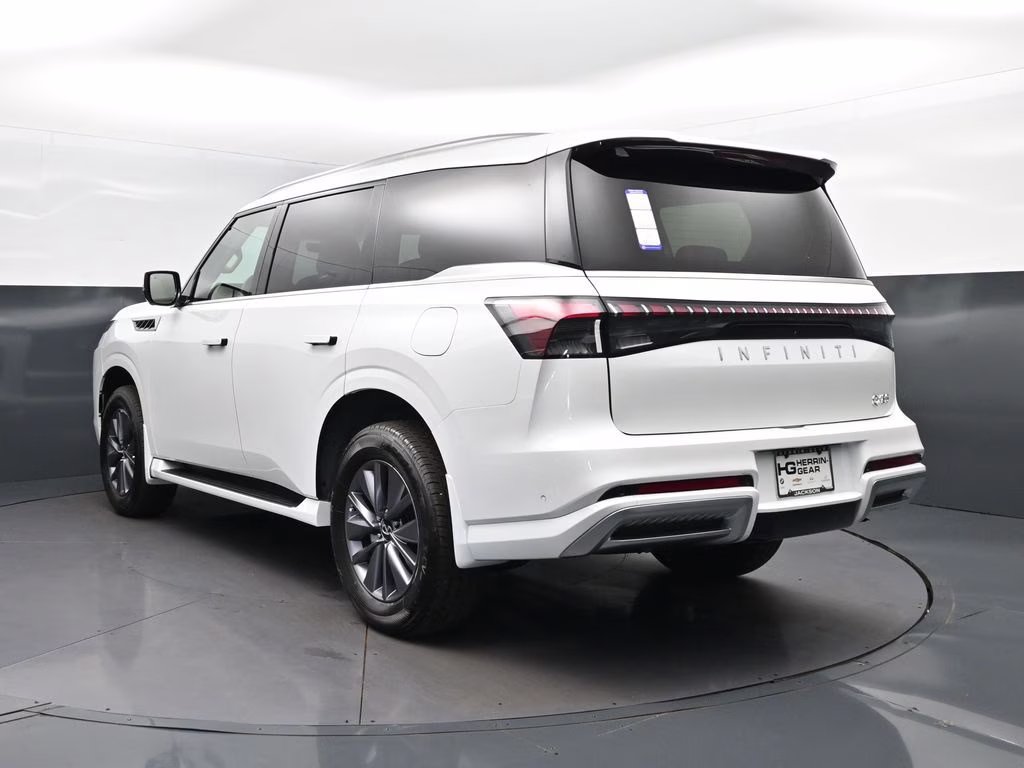 2026 White INFINITI QX80 PURE RWD SUV