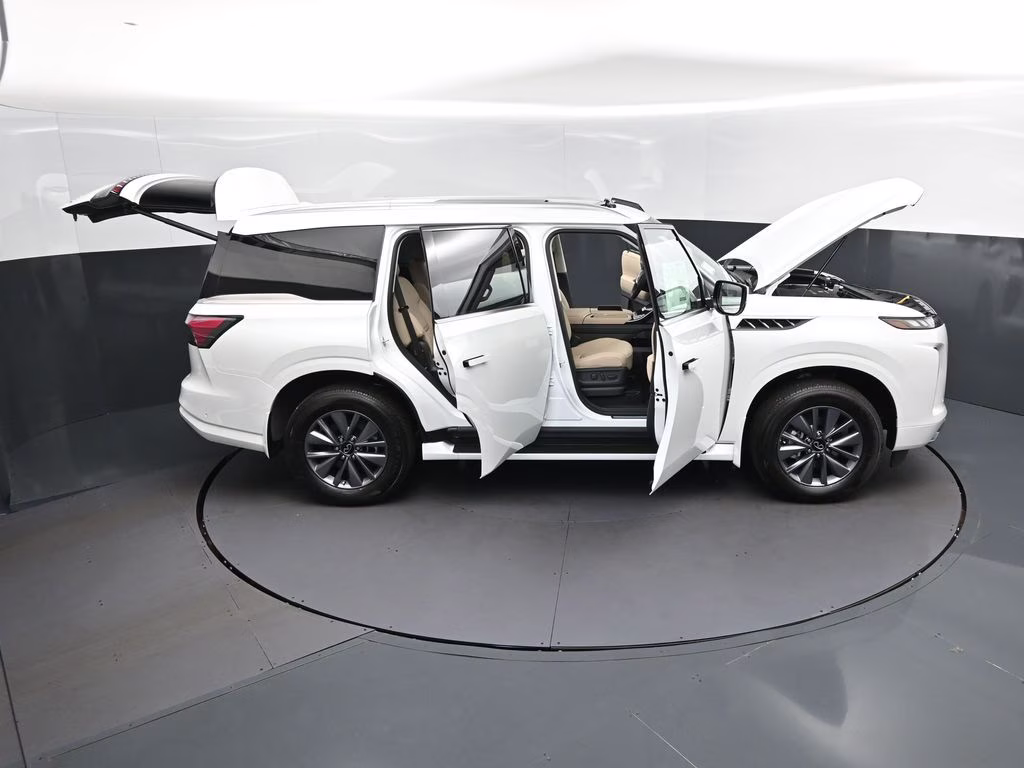 2026 White INFINITI QX80 PURE RWD SUV