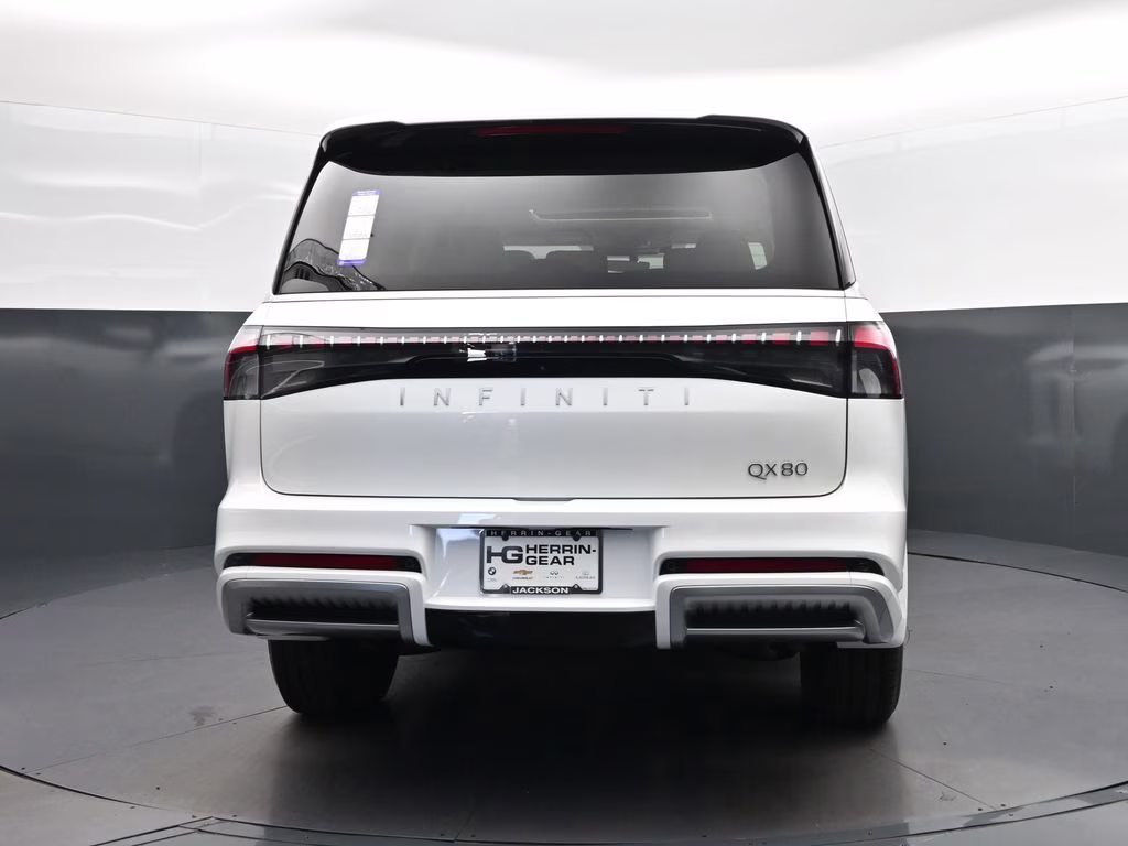 2026 White INFINITI QX80 PURE RWD SUV