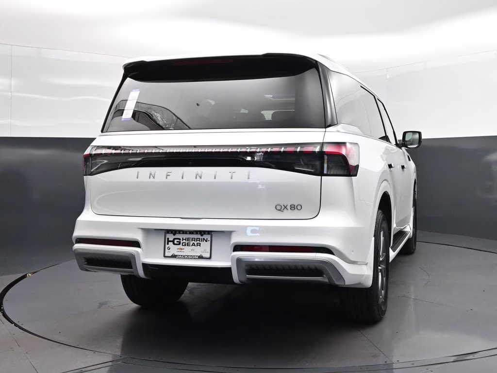 2026 White INFINITI QX80 PURE RWD SUV