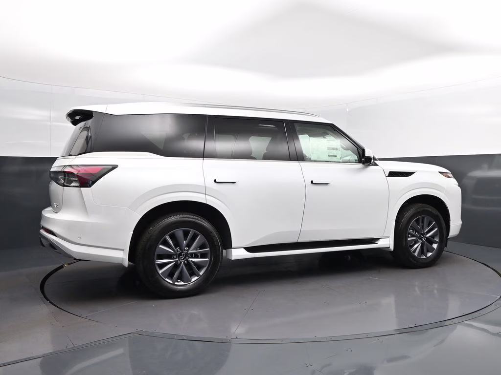 2026 White INFINITI QX80 PURE RWD SUV