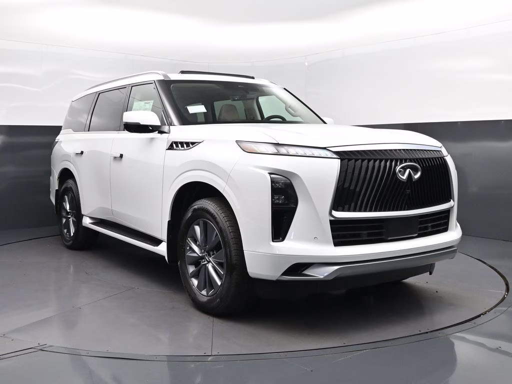2026 White INFINITI QX80 PURE RWD SUV