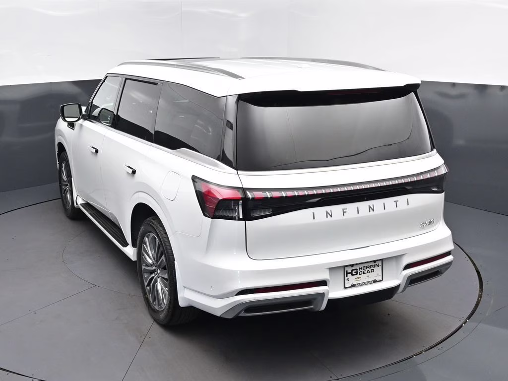 2026 White INFINITI QX80 LUXE RWD SUV