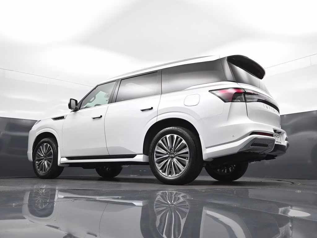 2026 White INFINITI QX80 LUXE RWD SUV