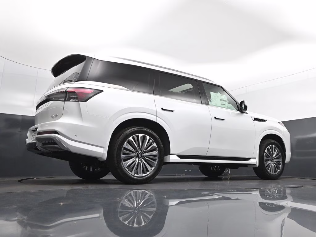 2026 White INFINITI QX80 LUXE RWD SUV