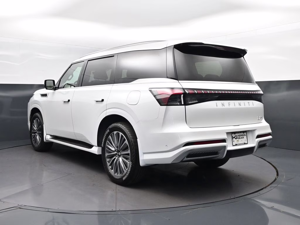 2026 White INFINITI QX80 LUXE RWD SUV
