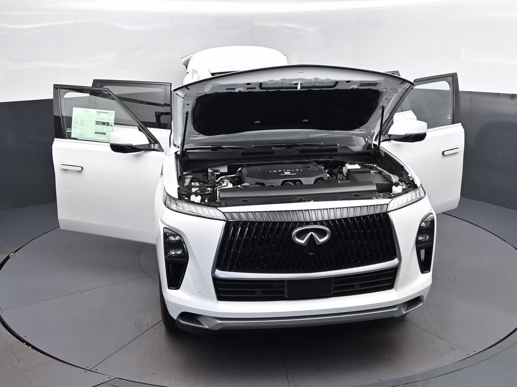 2026 White INFINITI QX80 LUXE RWD SUV