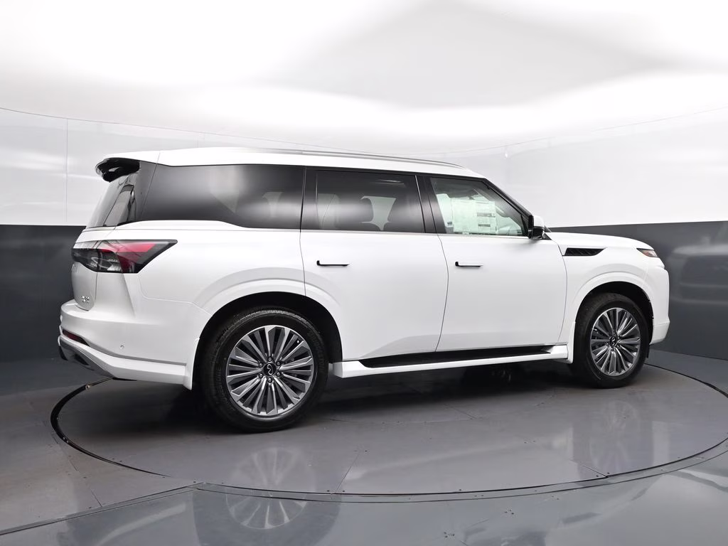 2026 White INFINITI QX80 LUXE RWD SUV