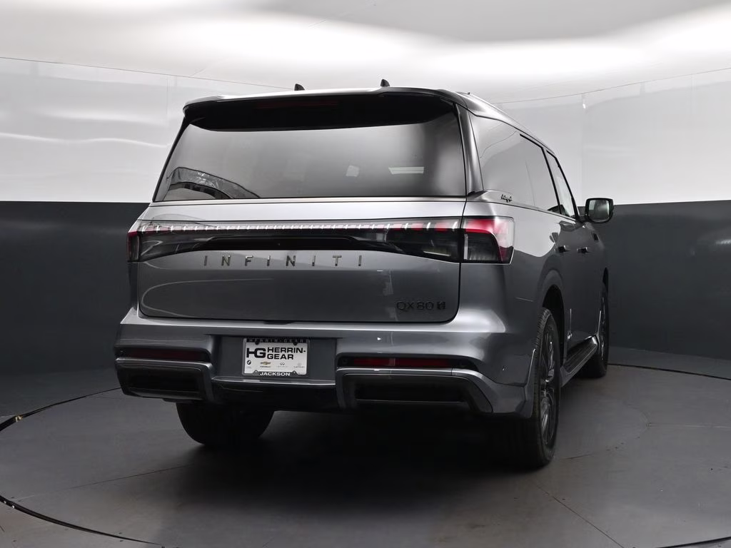 2026 Black Obsidian INFINITI QX80 AUTOGRAPH 4X4 SUV