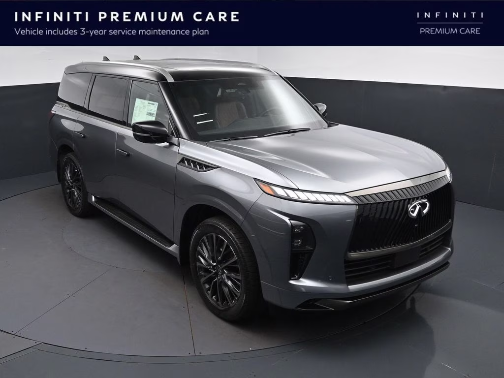 2026 Dynamic Metal/Black Obsidian INFINITI QX80 AUTOGRAPH 4X4 SUV