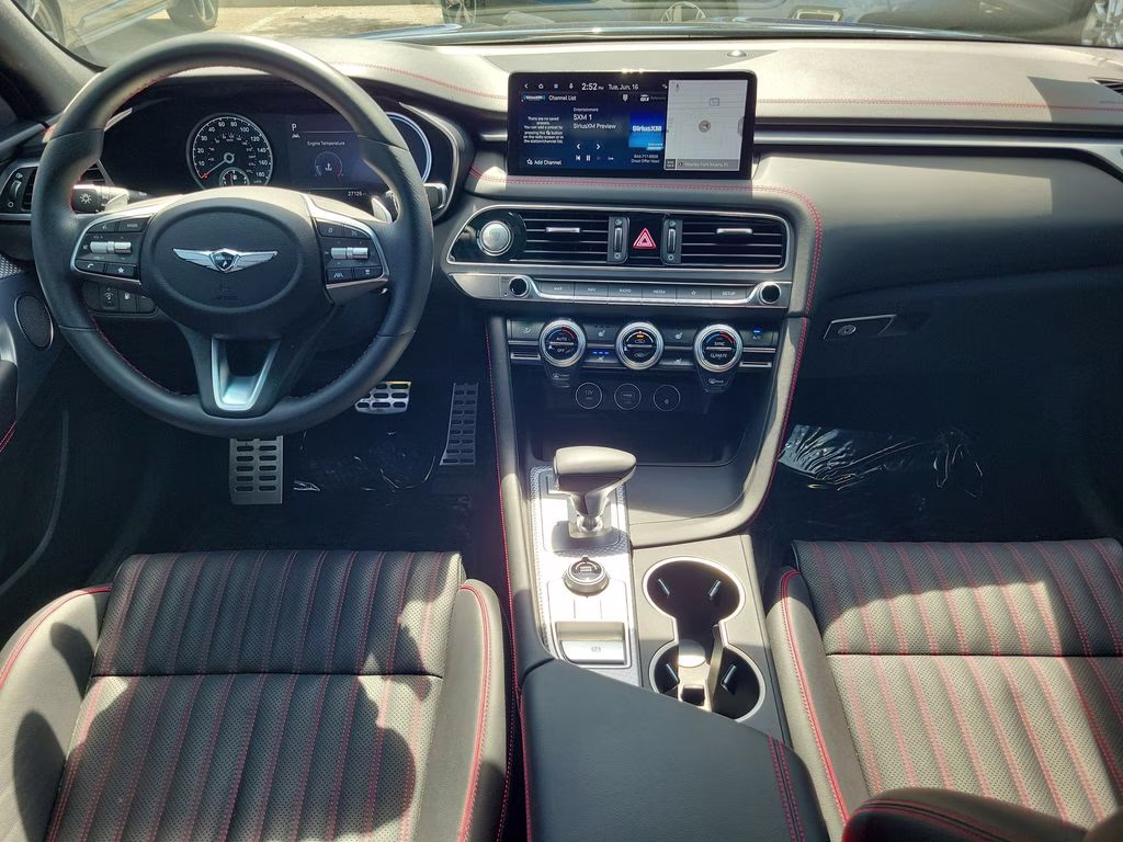 2023 Capri Blue Genesis G70 2.0T Sport Prestige RWD Sedan