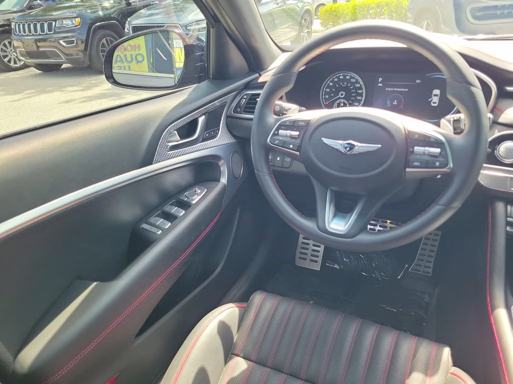 2023 Capri Blue Genesis G70 2.0T Sport Prestige RWD Sedan