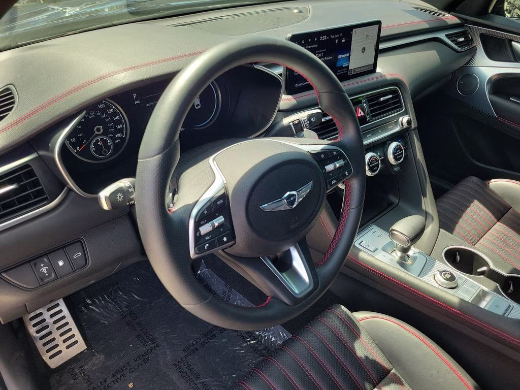2023 Capri Blue Genesis G70 2.0T Sport Prestige RWD Sedan