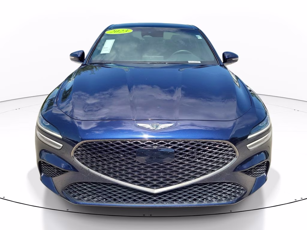 2023 Capri Blue Genesis G70 2.0T Sport Prestige RWD Sedan