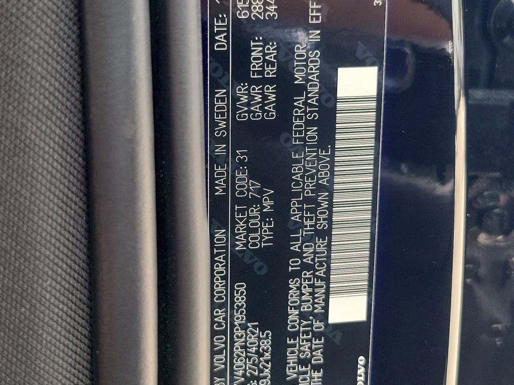 2023 Onyx Black Metallic Volvo XC90 Plus AWD SUV