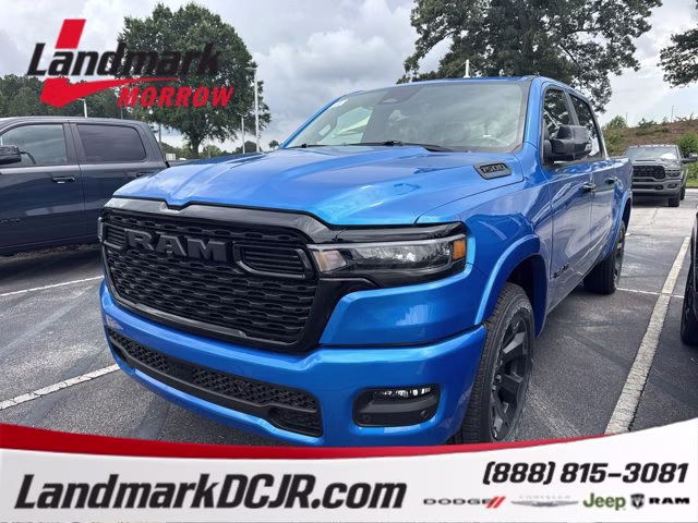 2026 Hydro Blue Pearlcoat Ram 1500 Big Horn RWD Truck