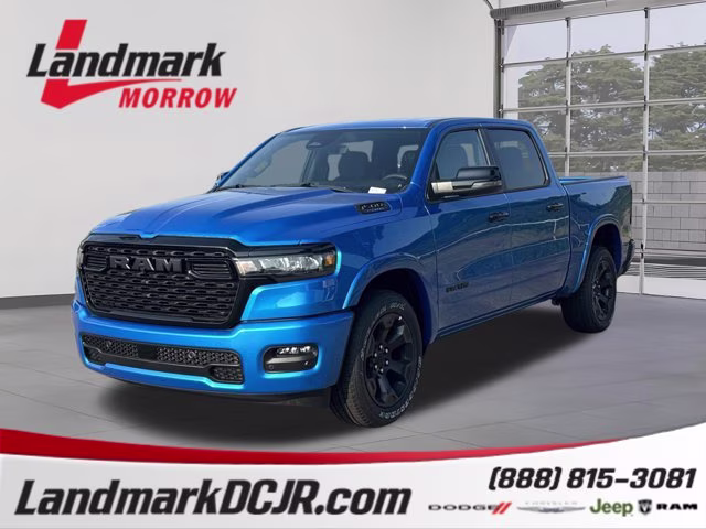 2026 Hydro Blue Pearlcoat Ram 1500 Big Horn RWD Truck
