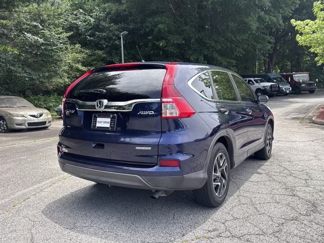 2016 Blue Honda CR-V SE AWD SUV