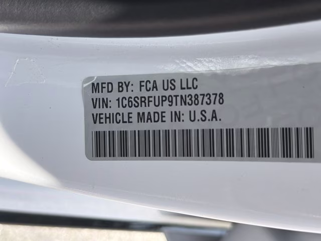 2026 Bright White Clearcoat Ram 1500 RHO 4X4 Truck