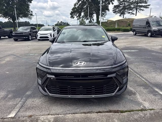 2024 Onyx Black Hyundai Sonata N Line FWD Sedan