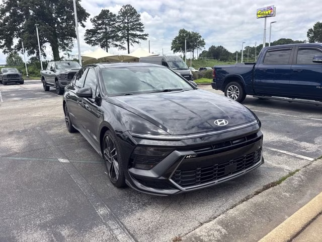 2024 Onyx Black Hyundai Sonata N Line FWD Sedan