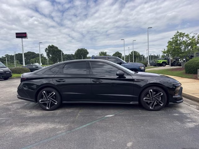 2024 Onyx Black Hyundai Sonata N Line FWD Sedan