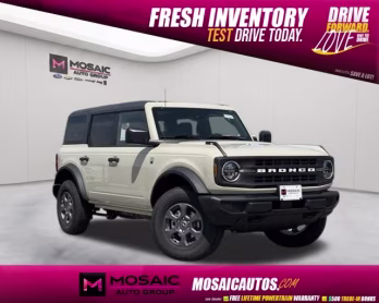 2026 Desert Sand Ford Bronco Big Bend 4X4 SUV