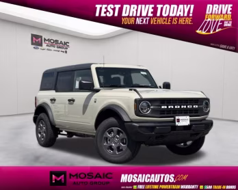 2026 Desert Sand Ford Bronco Big Bend 4X4 SUV