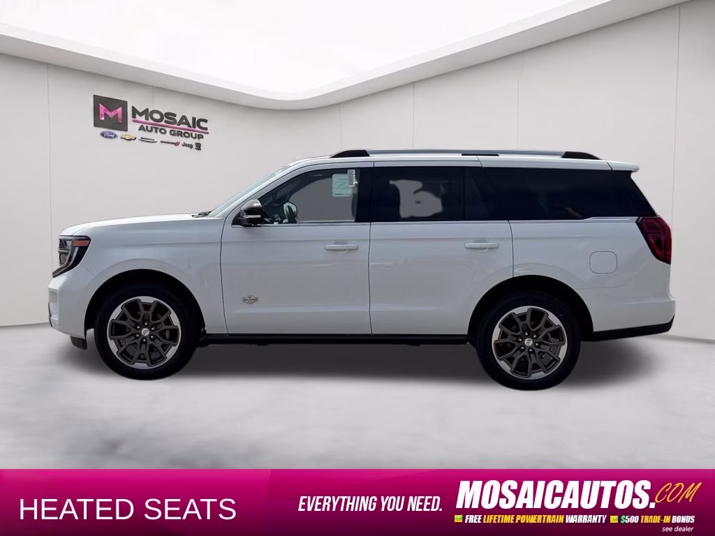 2026 Star White Metallic Tri-Coat Ford Expedition King Ranch 4X4 SUV