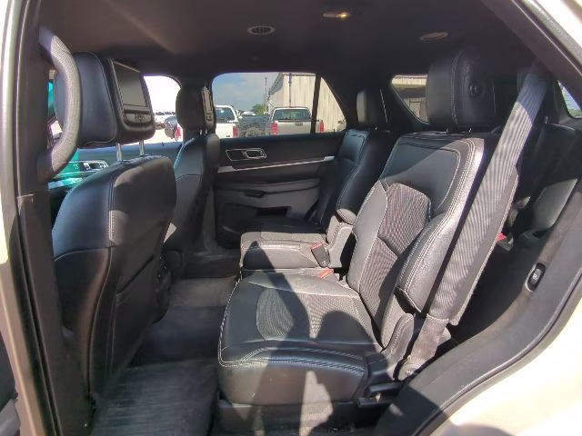 2017 White Gold Metallic Ford Explorer Limited 4X4 SUV