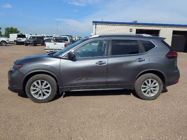 2018 Gun Metallic Nissan Rogue SV AWD SUV
