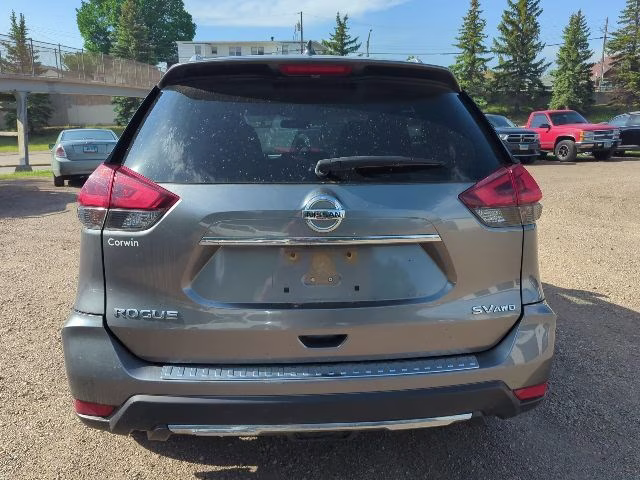 2018 Gun Metallic Nissan Rogue SV AWD SUV