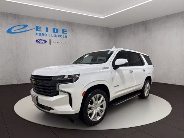 2021 Summit White Chevrolet Tahoe High Country 4X4 SUV