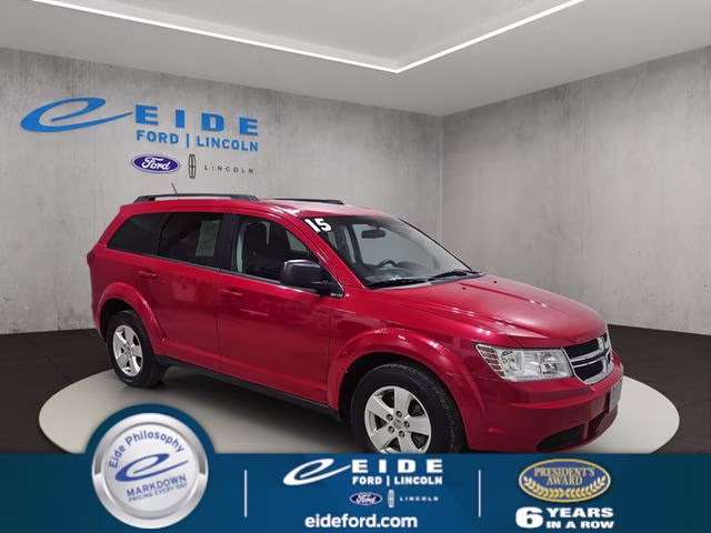 2015 Redline 2 Coat Pearl Dodge Journey SE AWD SUV