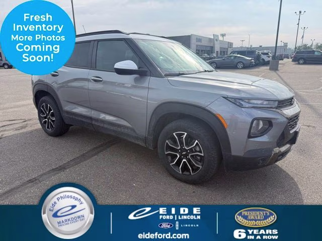 2023 Sterling Gray Metallic Chevrolet Trailblazer ACTIV AWD SUV