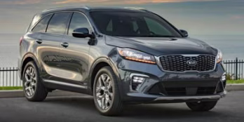 2019 Maroon Kia Sorento LX AWD SUV
