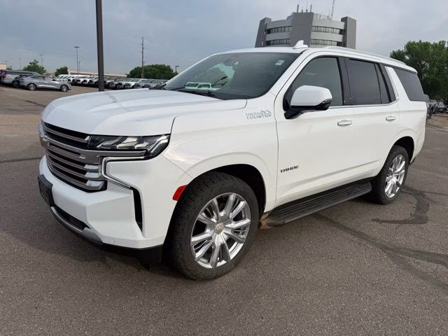 2021 Summit White Chevrolet Tahoe High Country 4X4 SUV