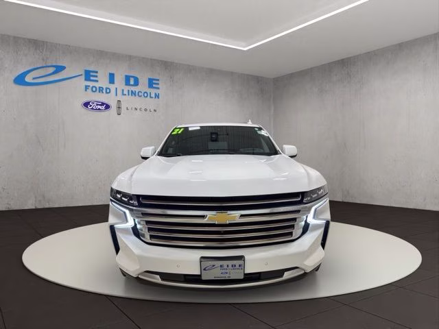 2021 Summit White Chevrolet Tahoe High Country 4X4 SUV