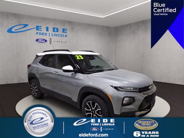 2023 Sterling Gray Metallic Chevrolet Trailblazer ACTIV AWD SUV