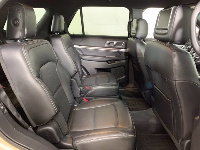 2017 White Gold Metallic Ford Explorer Limited 4X4 SUV