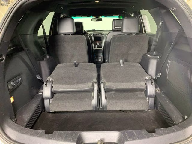 2017 White Gold Metallic Ford Explorer Limited 4X4 SUV