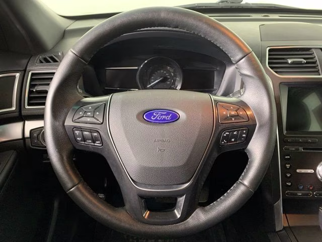 2017 White Gold Metallic Ford Explorer Limited 4X4 SUV
