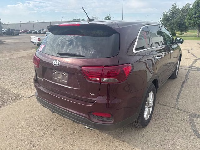 2019 Maroon Kia Sorento LX AWD SUV